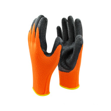 Hespax Industrial Latex Lates Coated Winter Work Gloves Comfort